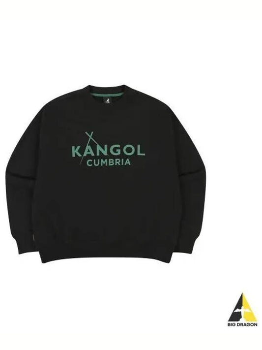 CBR Basic Sweatshirt 7001 Black - KANGOL - BALAAN 1