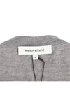 Baby Fox Patch Regular Cardigan Grey Melange - MAISON KITSUNE - BALAAN 10