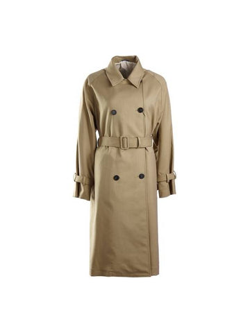 Candida Trench Coat Beige - MAX MARA - BALAAN 1