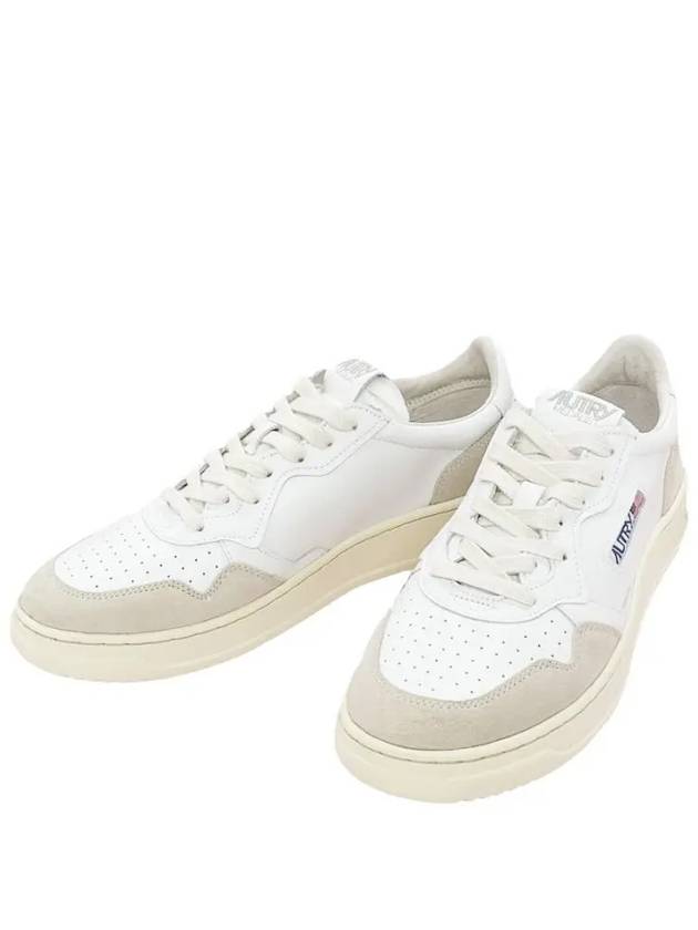 Medalist Suede Low Top Sneakers White - AUTRY - BALAAN 7