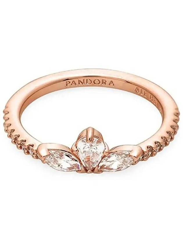 Sparkling Herbarium Cluster Ring Rose Gold - PANDORA - BALAAN 4