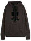 Mansel Logo Hoodie Faded Black - ISABEL MARANT - BALAAN 2