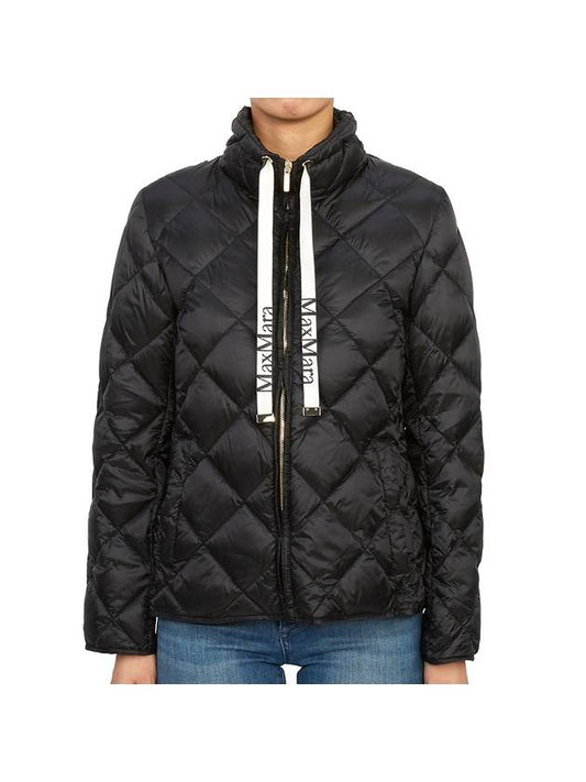 Jae Trea Nylon Padded Jacket Black - MAX MARA - BALAAN 2