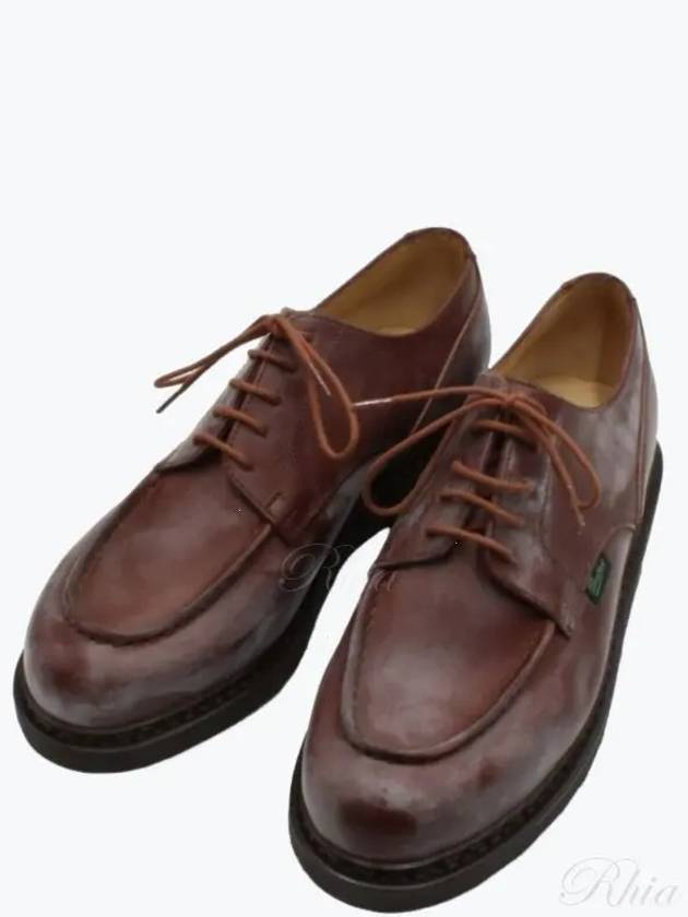 Siam Board Lace-Up Derby Marron - PARABOOT - BALAAN 2