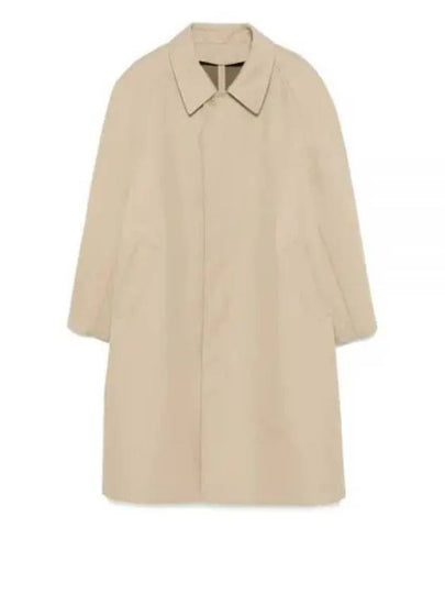 Button Car Coat Single Coat Beige - LEMAIRE - BALAAN 2