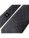 GG Dot Pattern Silk Tie Navy - GUCCI - BALAAN 4