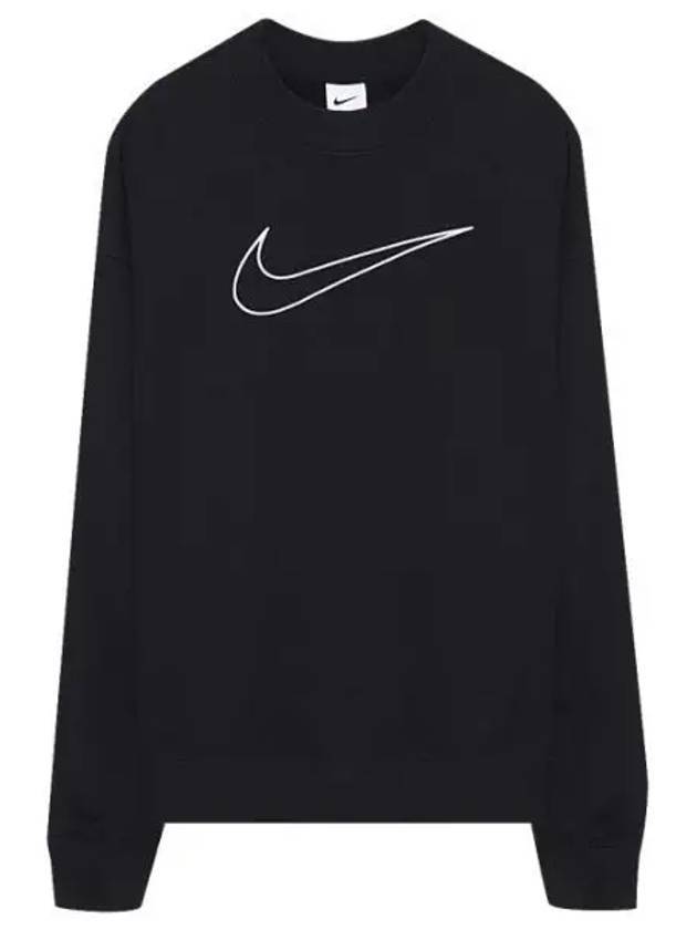 Dri-Fit Get Fit Sweatshirt Black - NIKE - BALAAN 1