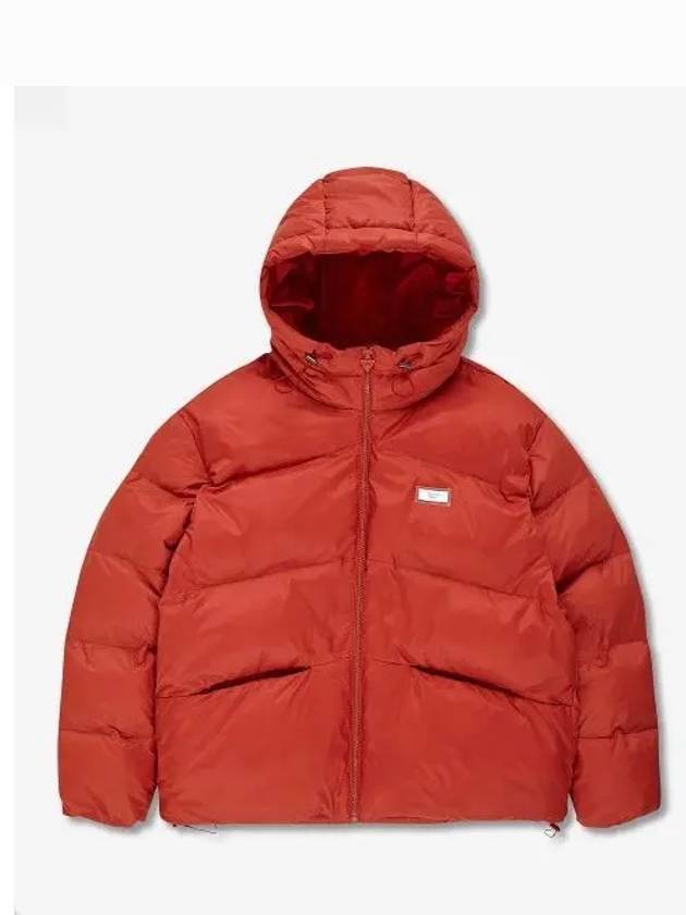 Small wappen hood short puffer women orange - REEBOK - BALAAN 1