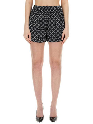 Michael Kors Monogram Bermuda Shorts - MICHAEL KORS - BALAAN 1