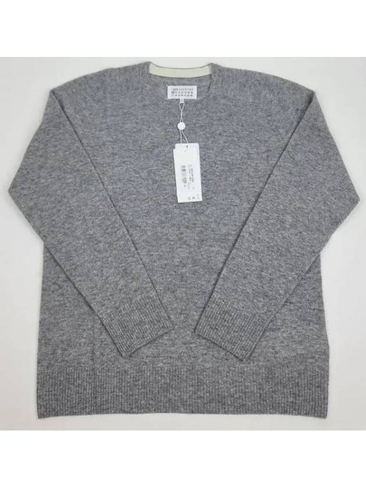 Lambswool Sweater Knit Top Grey - MAISON MARGIELA - BALAAN 2