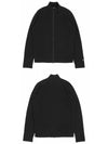 Stellina Knit Zip-Up Cardigan Black - STONE ISLAND - BALAAN 6