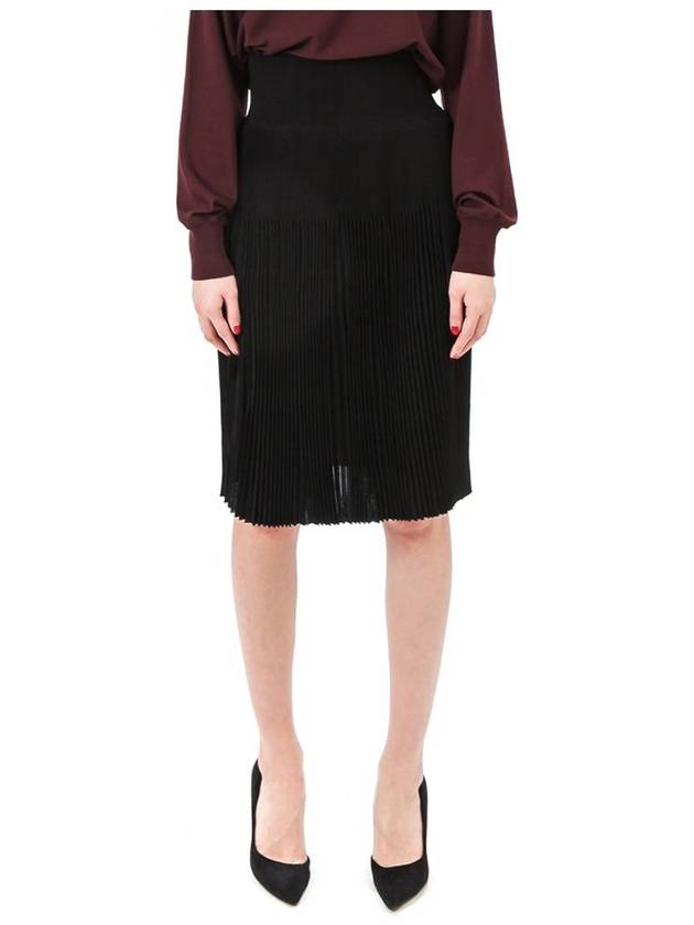 Plissee H-line Skirt Black - GIVENCHY - BALAAN 2