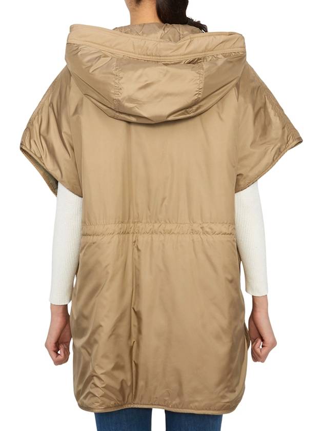 Weekend Egemone Reversible Padded Cape Beige - MAX MARA - BALAAN 7