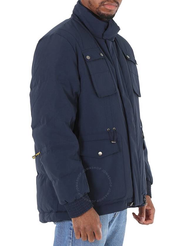 GEYM Men's Blue Down Pockets Jacket, Size Large - GEYM - BALAAN 3