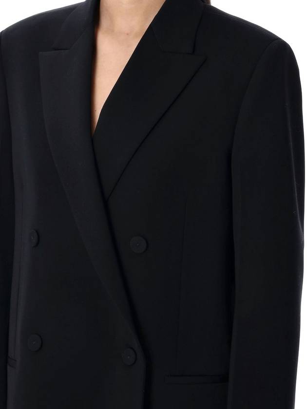 Compact wool grain de poudre blazer - JIL SANDER - BALAAN 3