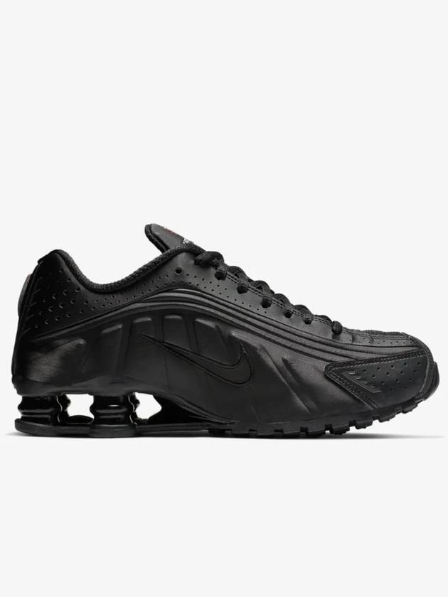 Shox R4 Low Top Sneakers Black - NIKE - BALAAN 4