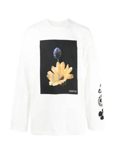 Oversized Flora Tee Off White 23E28OAJ18COT00727101 - OAMC - BALAAN 1