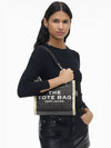 Denim Chain The Small Tote Black Wash 2F4HTT029H05 965 - MARC JACOBS - BALAAN 7