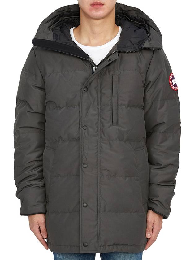 Carson Hooded Padding Parka Grey - CANADA GOOSE - BALAAN 3