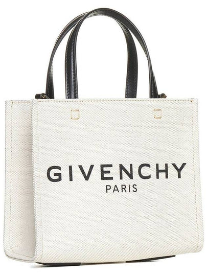 Canvas Tote Bag Beige - GIVENCHY - BALAAN 2