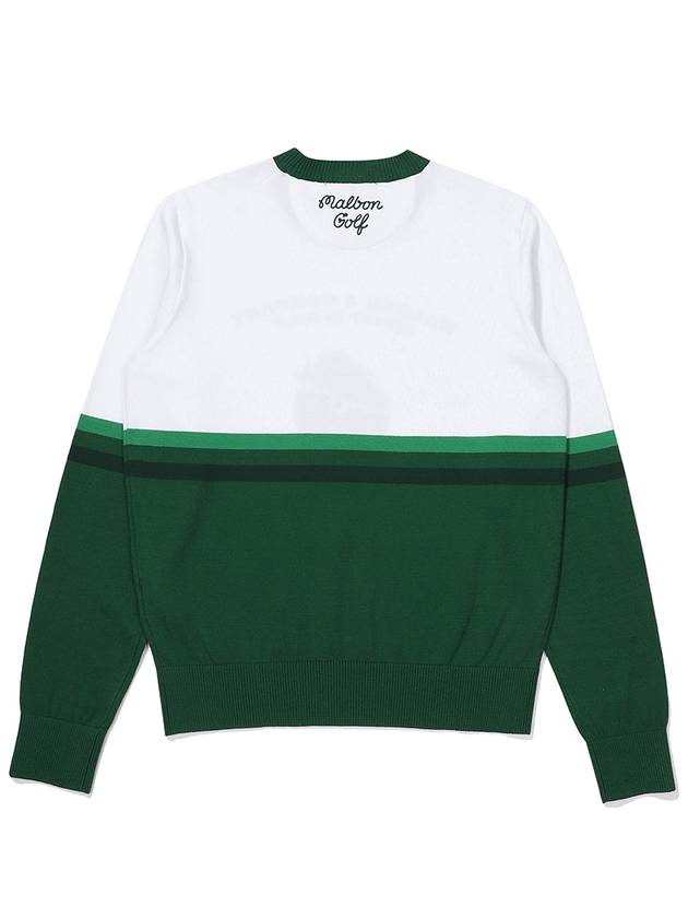 Shy Bucket Sweater Green - MALBON GOLF - BALAAN 3