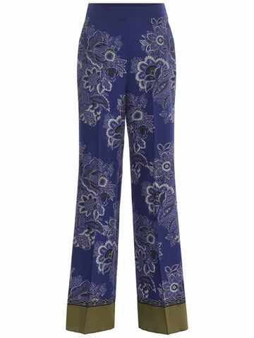 Etro Trousers  "Bouquet" - ETRO - BALAAN 1