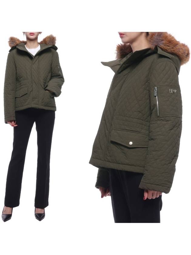 quilted puffer jacket - BURBERRY - BALAAN 3