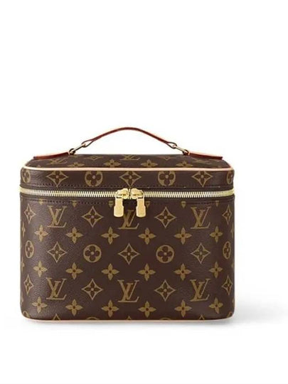 Nice BB Monogram Canvas Pouch Bag Brown - LOUIS VUITTON - BALAAN 2