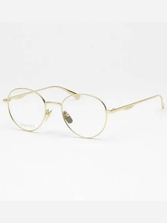 Eyewear Round Metal Glasses Gold - GUCCI - BALAAN 2