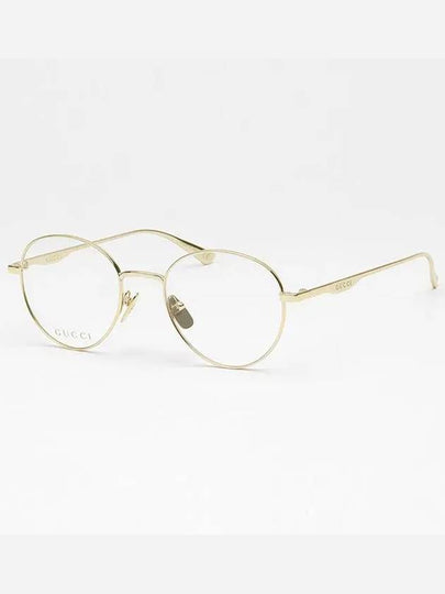 Eyewear Glasses Frame Metal Eyeglasses Gold - GUCCI - BALAAN 2