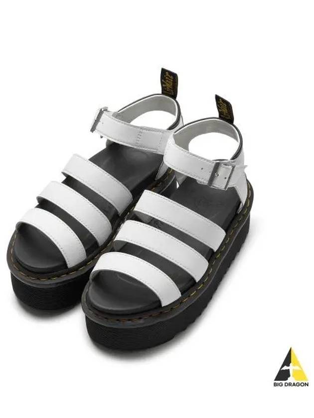 Blair Quad Hydro Leather Sandals White - DR. MARTENS - BALAAN 2