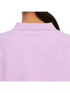 Women's Boke Flower Polo Shirt Purple - KENZO - BALAAN 8