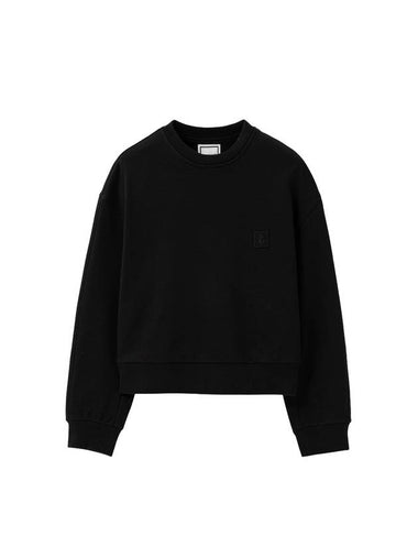 Flower Back Logo Sweatshirt black - WOOYOUNGMI - BALAAN 1