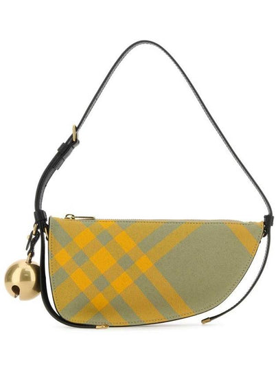 Shield Check Mini Shoulder Bag Hunter - BURBERRY - BALAAN 2