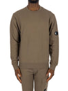 Diagonal Raised Fleece Lens Sweatshirt Brown - CP COMPANY - BALAAN 2