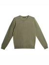 Lyle Light Merino Wool Knit Top Oil Green - J.LINDEBERG - BALAAN 2