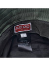 Military Polyester Bucket Hat Green - KENZO - BALAAN.