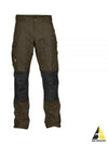 Men s Vidda Pro Trousers Long Dark Olive 81760633 M Navy Black - FJALL RAVEN - BALAAN 2