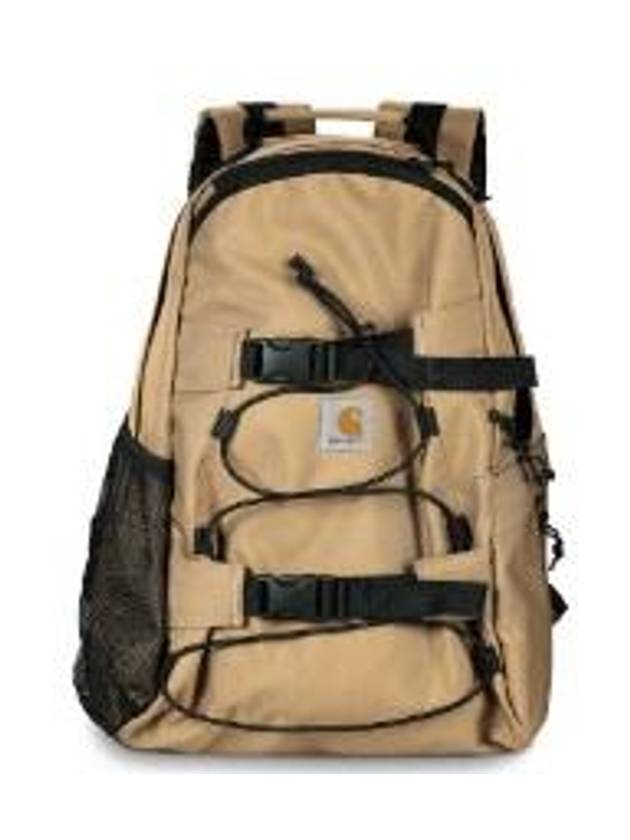 Kickflip Recycled Polyester Canvas Backpack Beige - CARHARTT WIP - BALAAN 1