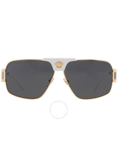 Eyewear Special Project Pilot Frame Sunglasses Gold - VERSACE - BALAAN 2