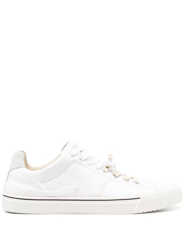 New Evolution Leather Low Top Sneakers White - MAISON MARGIELA - BALAAN 8