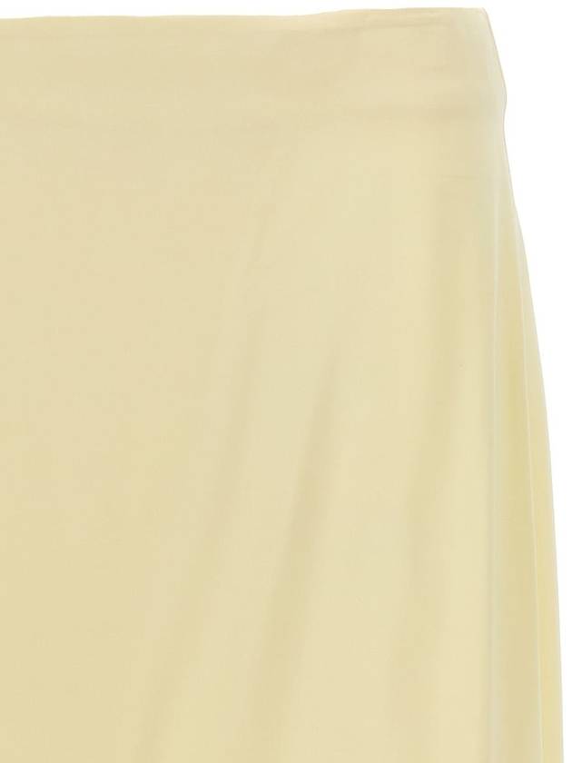 SS skirt raso spacco laterale J03MA0113J65022337 - JIL SANDER - BALAAN 4