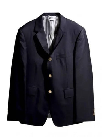 Classic Fit RWB Tab Super 120 Count Twill Wool Jacket Men s Suit Blazer - THOM BROWNE - BALAAN 1