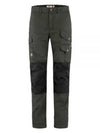 Women's Vidda Pro Trousers Dark Grey Black - FJALL RAVEN - BALAAN 2