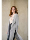 Caisienne split sleeve long cardigan_sky blue - CAHIERS - BALAAN 6