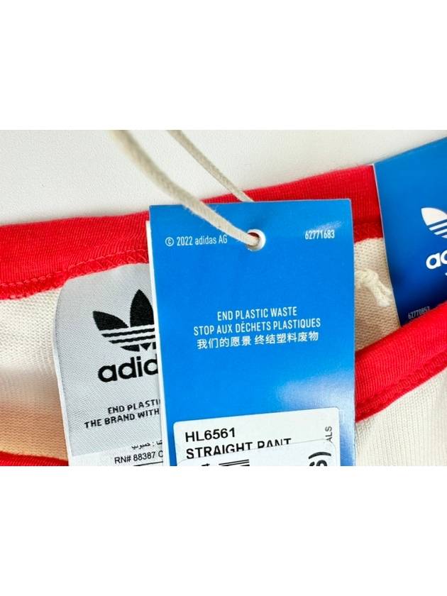 Non-Dyed Straight Pants White - ADIDAS - BALAAN 8