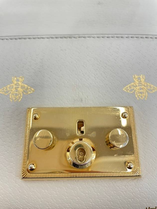 Women s Padlock Chain Cross Bag White 432182 Condition A - GUCCI - BALAAN 8