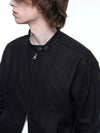 Herrington Linen Biker Varsity Jacket Black - CHANCE'S NOI - BALAAN 9