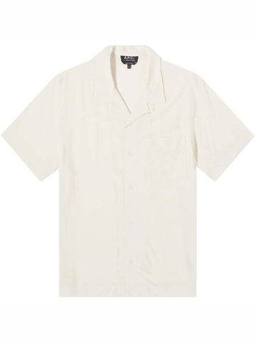 Lloyd Short Sleeve Shirt Putty - A.P.C. - BALAAN 1