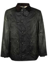 Bedale Wax Cotton Jacket Green - BARBOUR - BALAAN 1